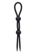 Alpha Liquid Silicone Dual Lasso - Black