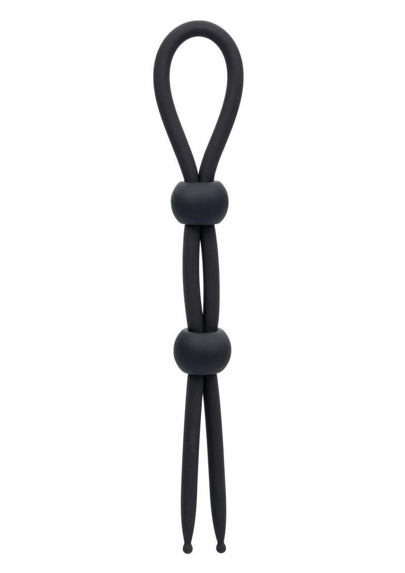 Alpha Liquid Silicone Dual Lasso - Black