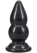 American Bombshell Double Payload Anal Plug - Gun Metal