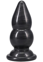 American Bombshell Double Payload Anal Plug - Gun Metal