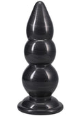 American Bombshell Triple Payload Anal Plug - Gun Metal