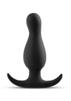 Anal Adventures Platinum Curve Silicone Plug