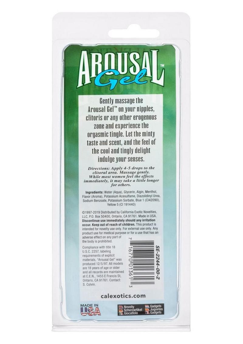 Arousal Gel Mint Flavored