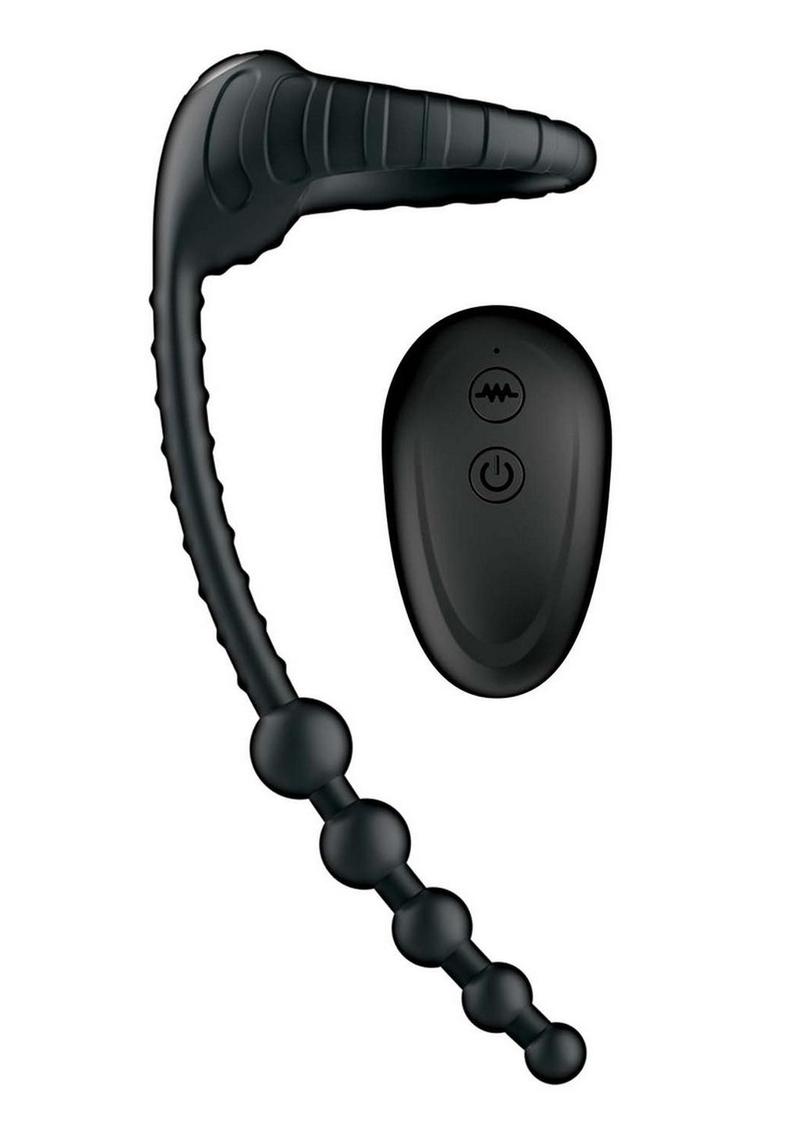 Atomic Dual Delight Rechargeable Silicone Ring and Anal Beads