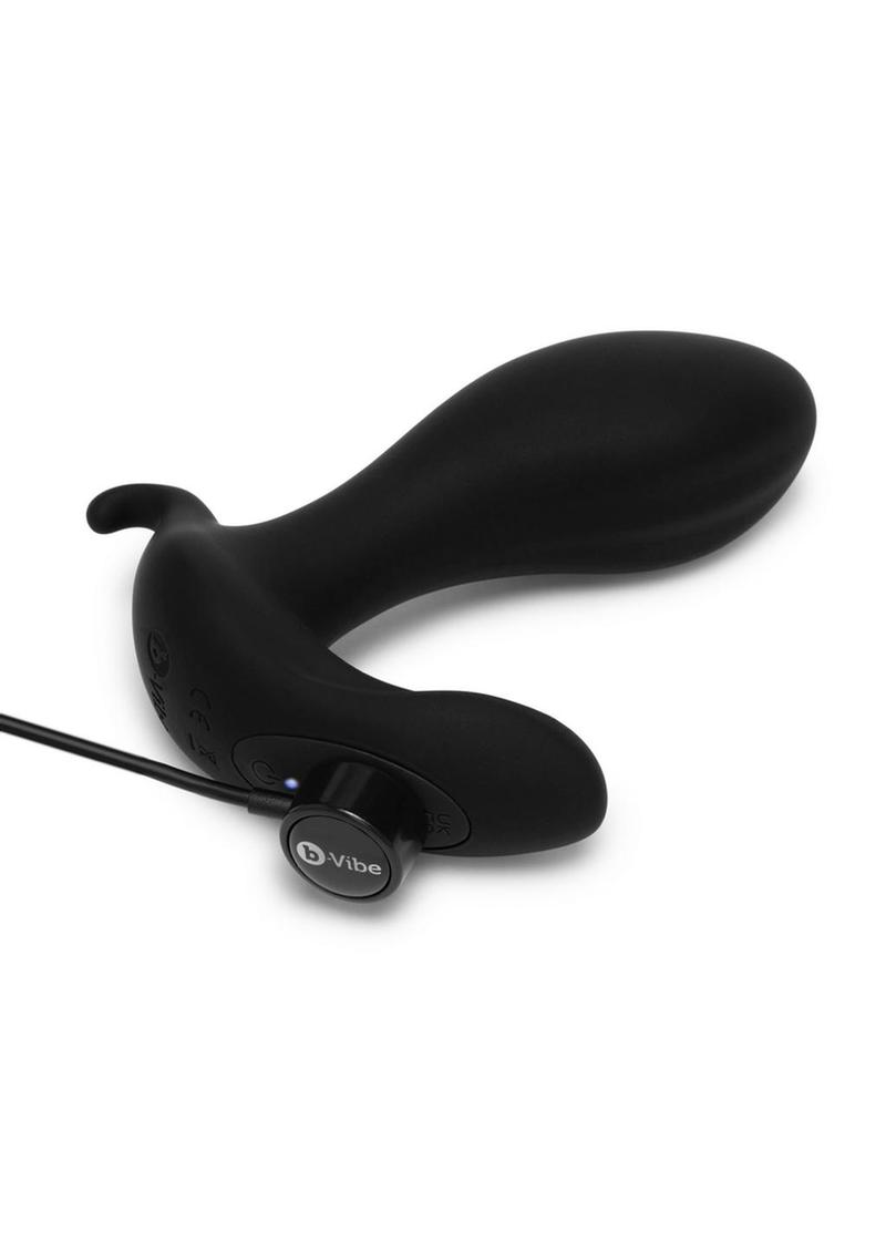 B-Vibe Expanding Plug Rechargeable Silicone with Remote Plug