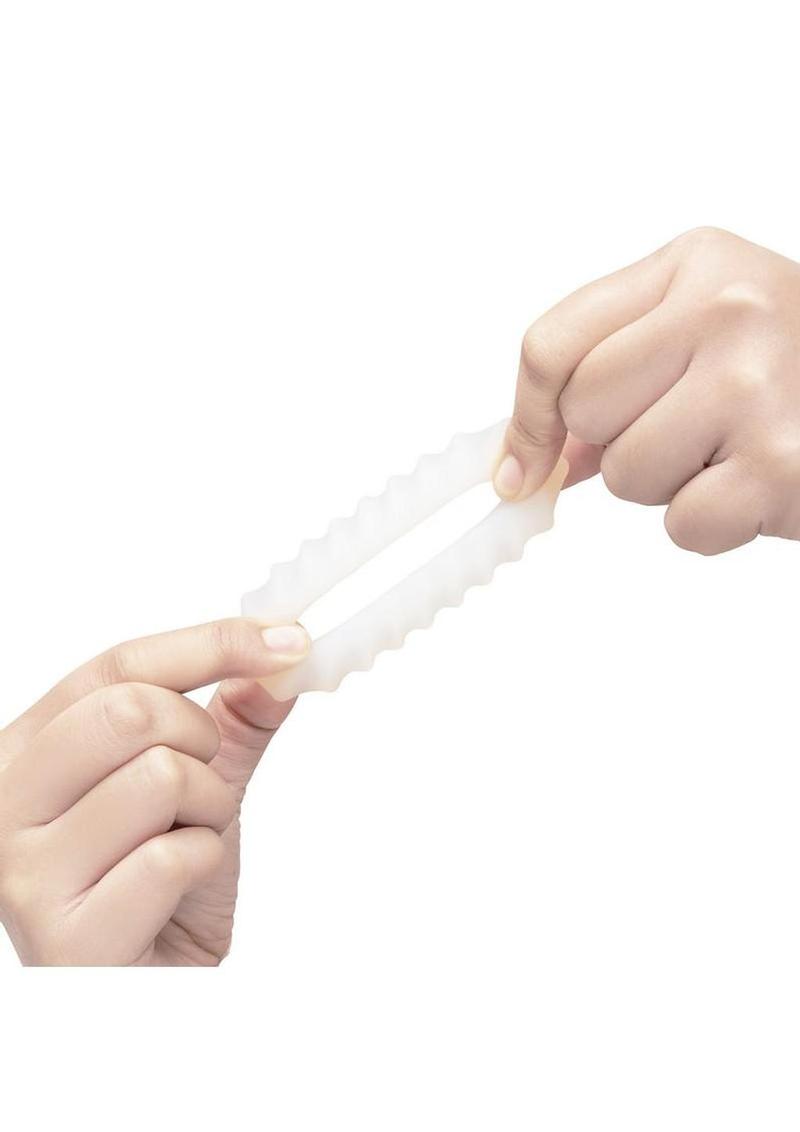 B-Vibe Flex Ring Ripple Silicone Ring