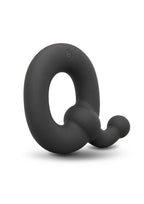 B-Vibe Flex Ring Tap Silicone Cock Ring - Black