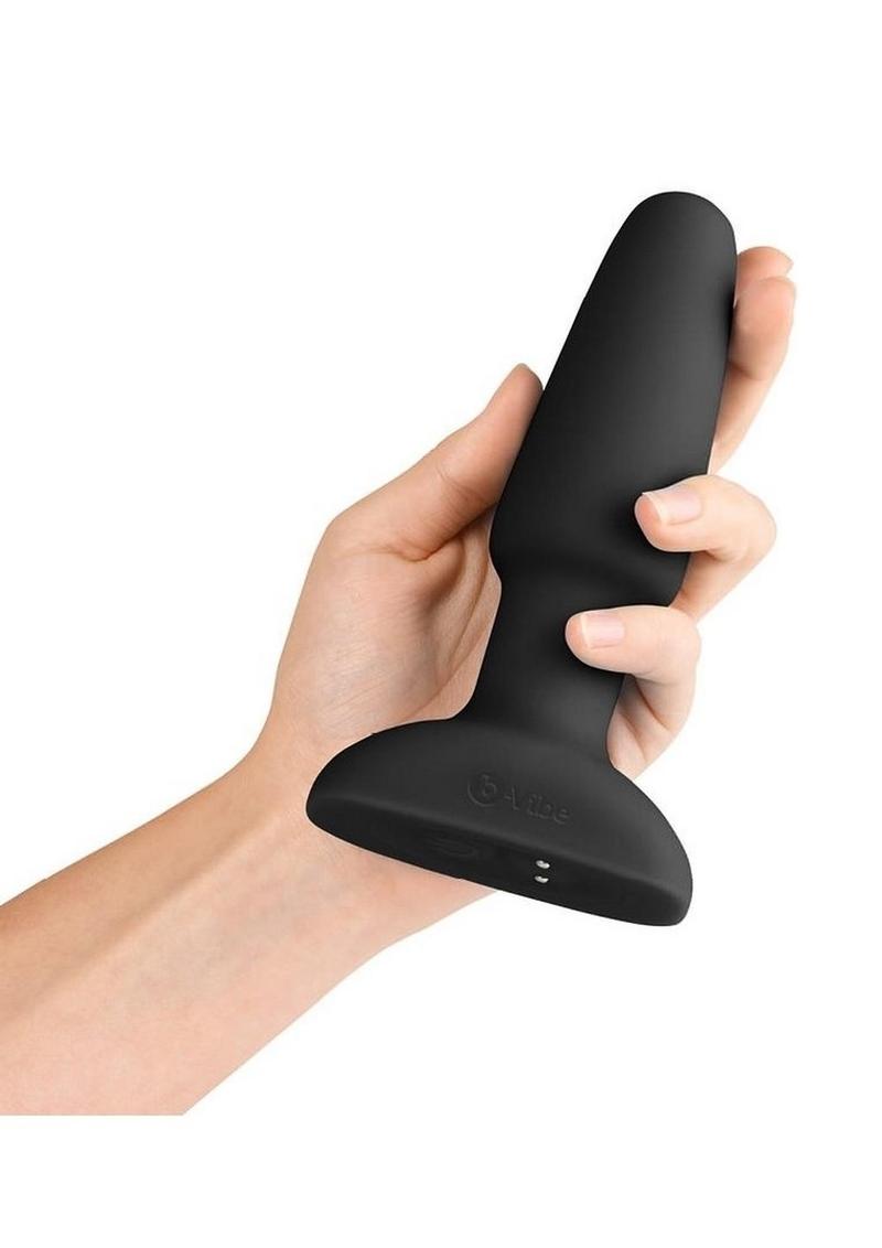 B-Vibe Rotating Bead Petite Rechargeable Silicone Plug with Remote Control
