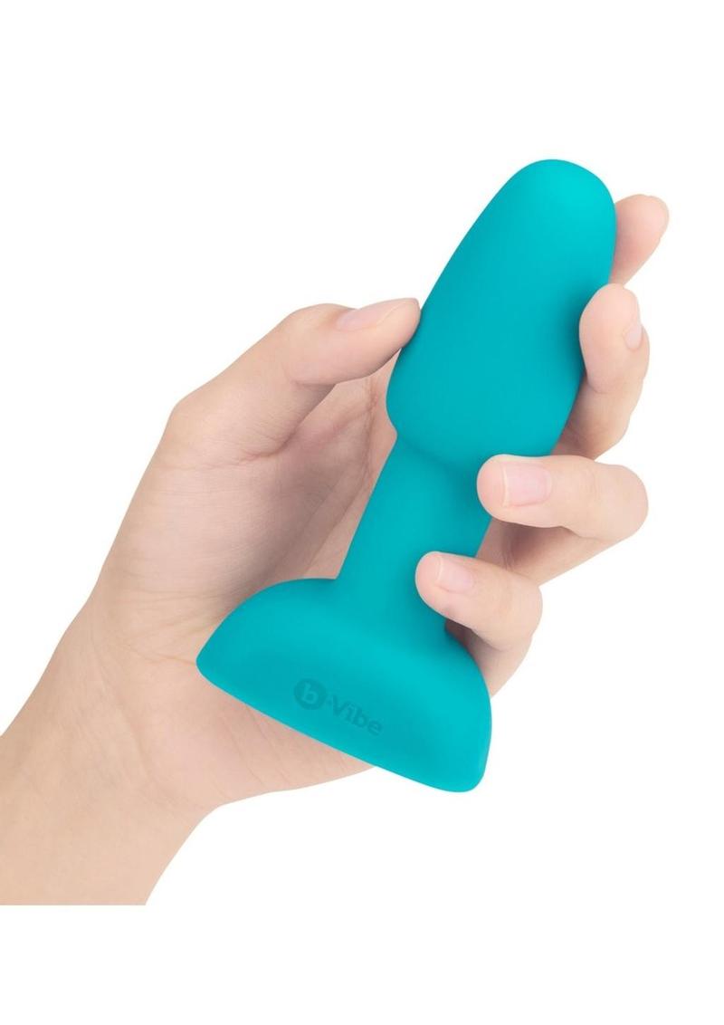 B-Vibe Rotating Bead Petite Rechargeable Silicone Plug with Remote Control