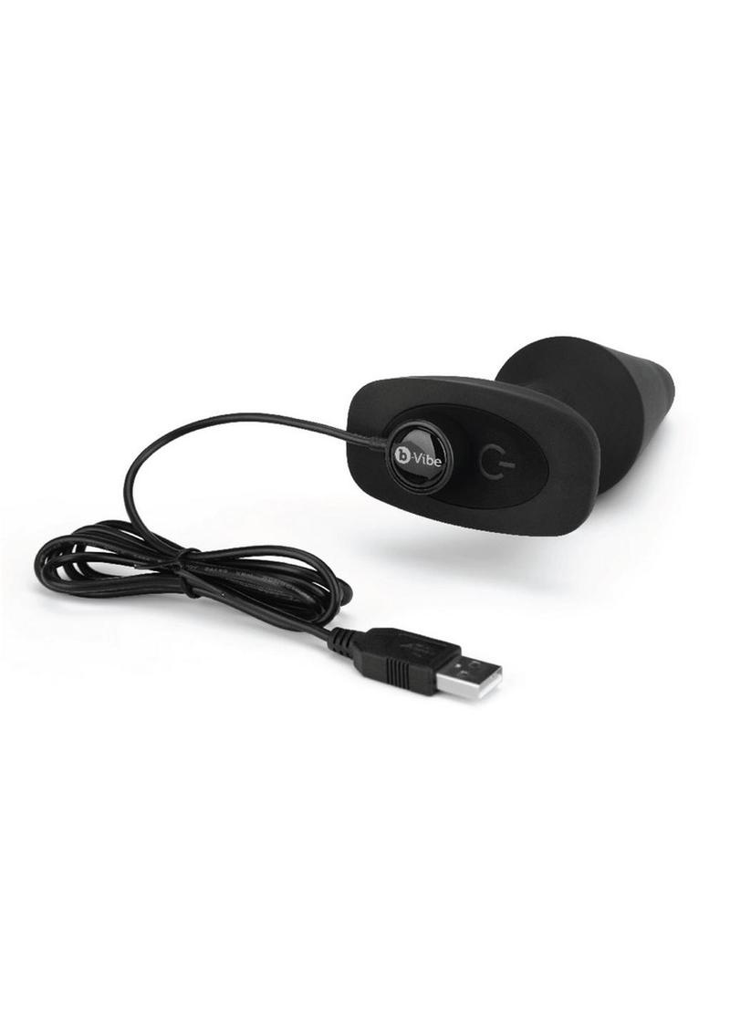 B-Vibe Rotating Bead Plug XL Rechargeable Silicone Plug