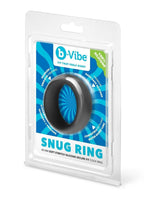 B-Vibe Snug Ring Silicone Cock Ring - Black - 40mm