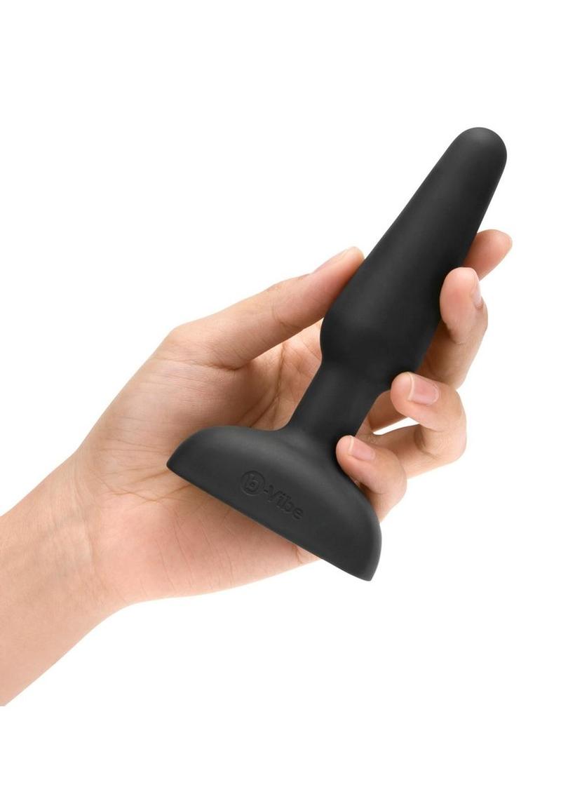 B-Vibe Trio Plug Rechargeable Silicone Plug with Remote Control