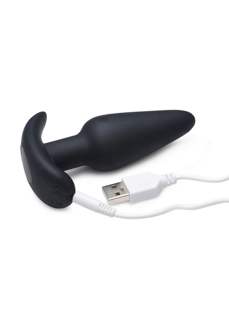 Bang! 21x Vibrating Silicone Rechargeable Plug with Remote Control