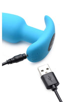 Bang! 21x Vibrating Silicone Rechargeable Plug with Remote Control