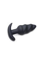 Bang! 21x Vibrating Silicone Rechargeable Swirl Plug with Remote Control