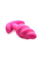 Bang! 21x Vibrating Silicone Rechargeable Swirl Plug with Remote Control