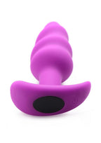 Bang! 21x Vibrating Silicone Rechargeable Swirl Plug with Remote Control