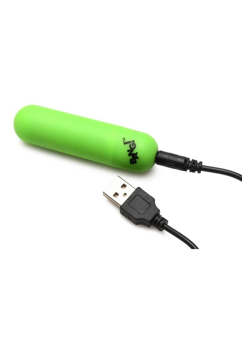 Bang! 28x Glow In The Dark Rechargeable Silicone Ring with Remote