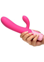 Bang! Clitoral Tapping Rechargeable Silicone Rabbit Vibrator