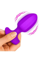 Bang! Ribbed Vibrating Silicone Plug