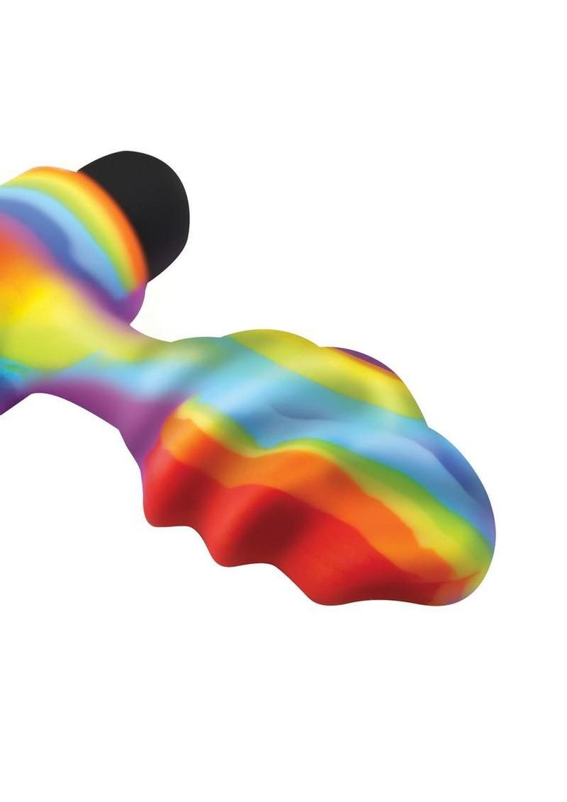 Bang Vibrating Rainbow Plug Silicone Rechargeable