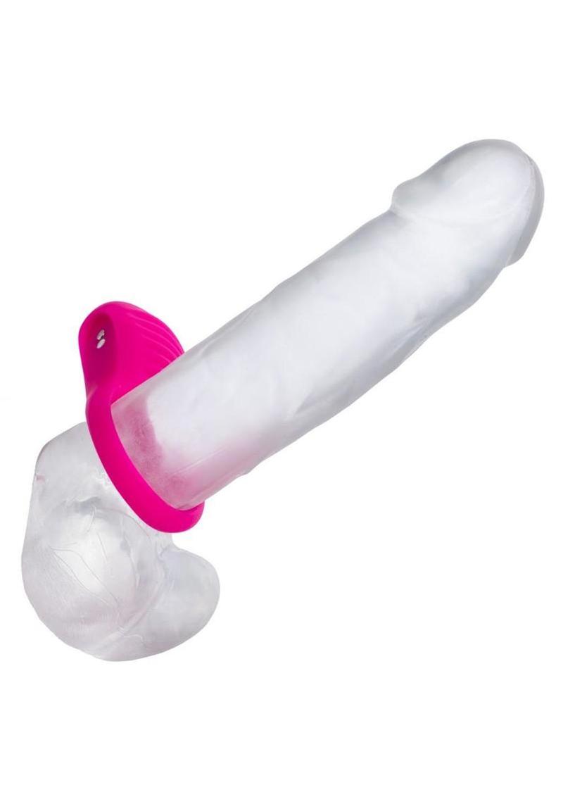 Basic Essentials Rechargeable Ridge Rider Silicone Ring