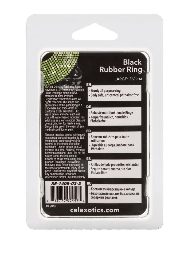 Black Rubber Ring
