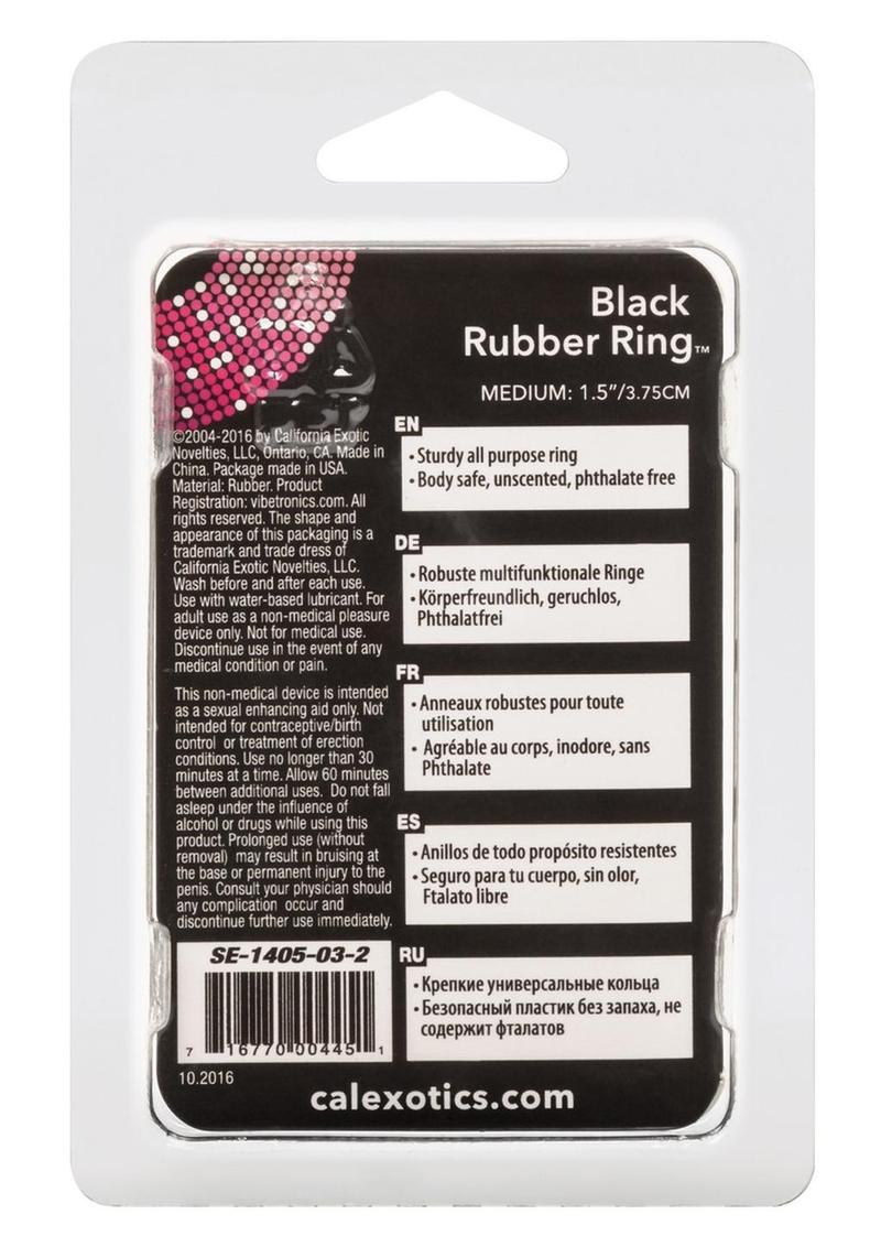 Black Rubber Ring