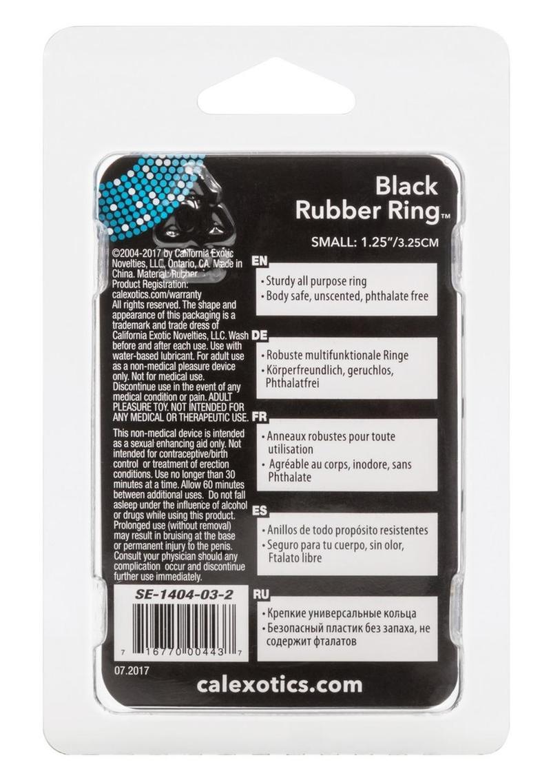 Black Rubber Ring