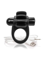 Charged Skooch Rechargeable Vibrating Silicone Ring Waterproof