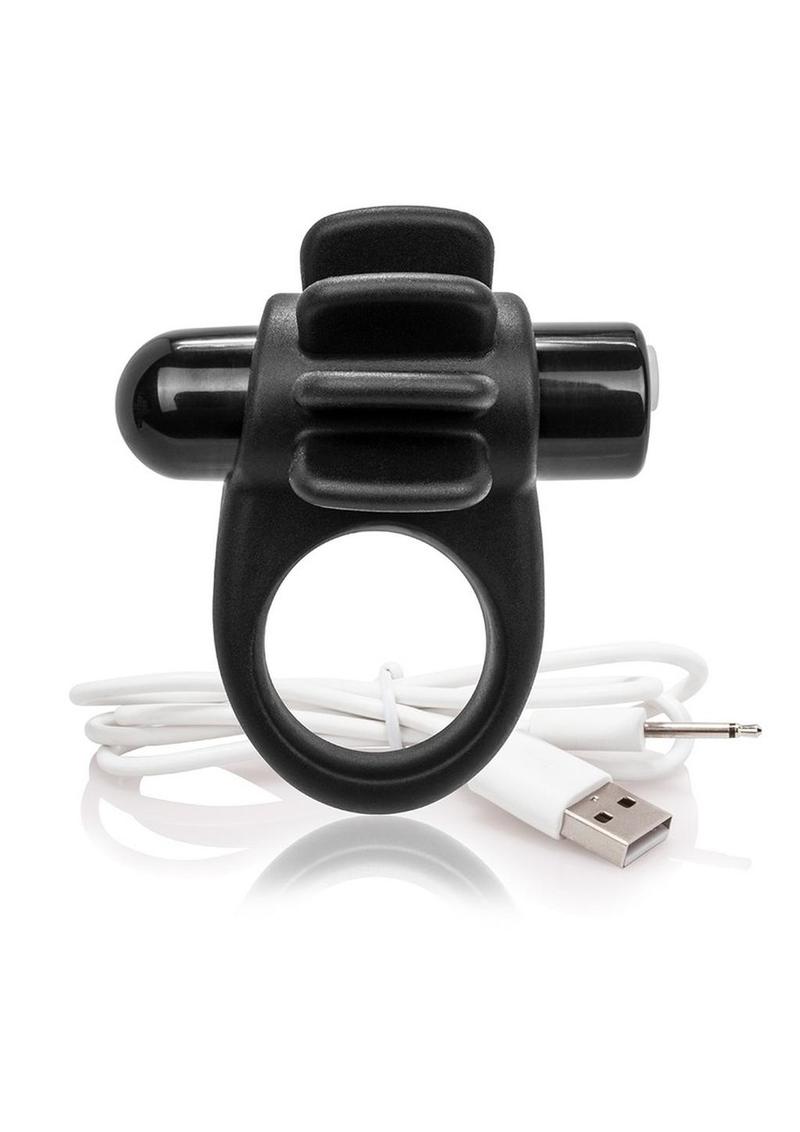 Charged Skooch Rechargeable Vibrating Silicone Ring Waterproof