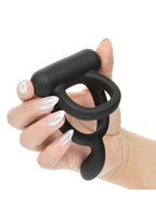 Closer Intimate Rechargeable Silicone Dual Ring Caress