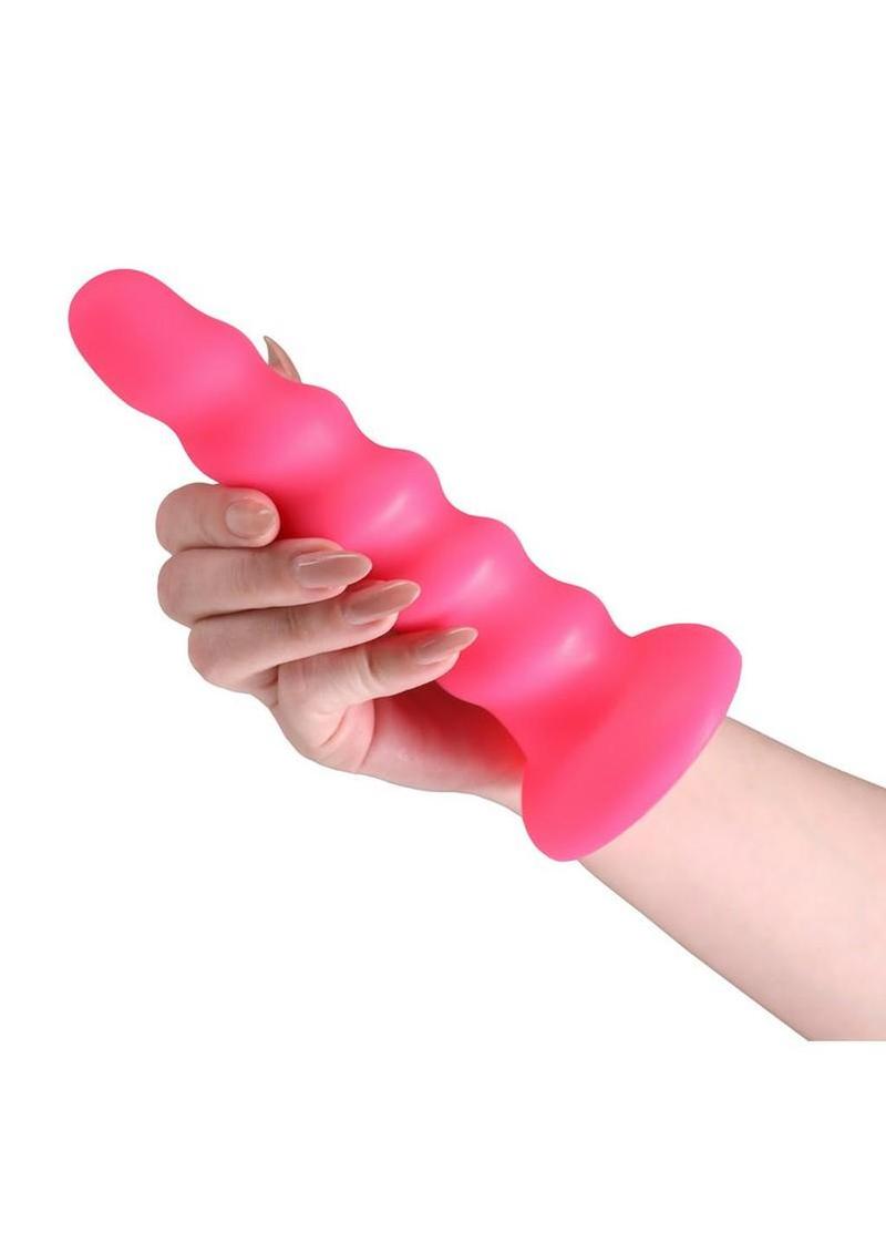 Colours Twist Silicone Insertable with Suction Cup