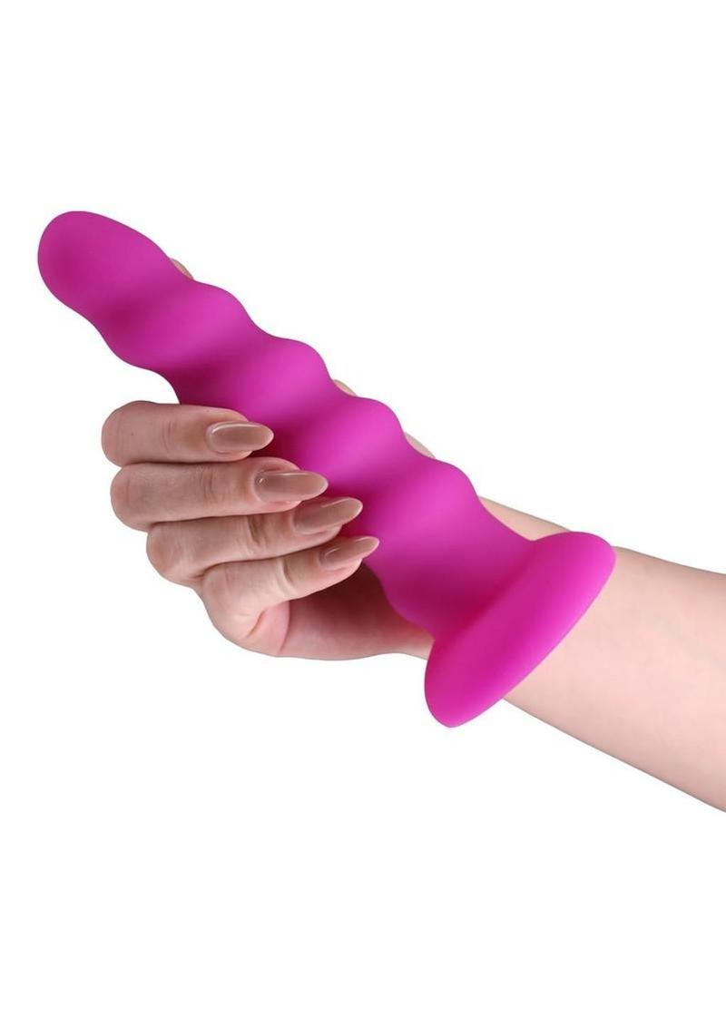 Colours Twist Silicone Insertable with Suction Cup