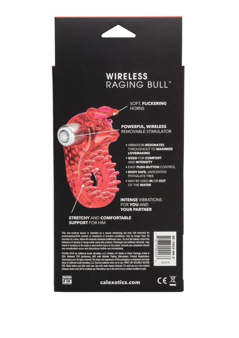 Couples Raging Bull Vibrating Ring