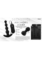 Decadence Anchors Away Silicone Vibrating Plug with Remote Control