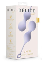 Delice ChÃ©ri Silicone Weighted Kegel Trainer - Purple
