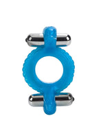 Double Dolphin Vibrating Ring with Clitoral Stimulation