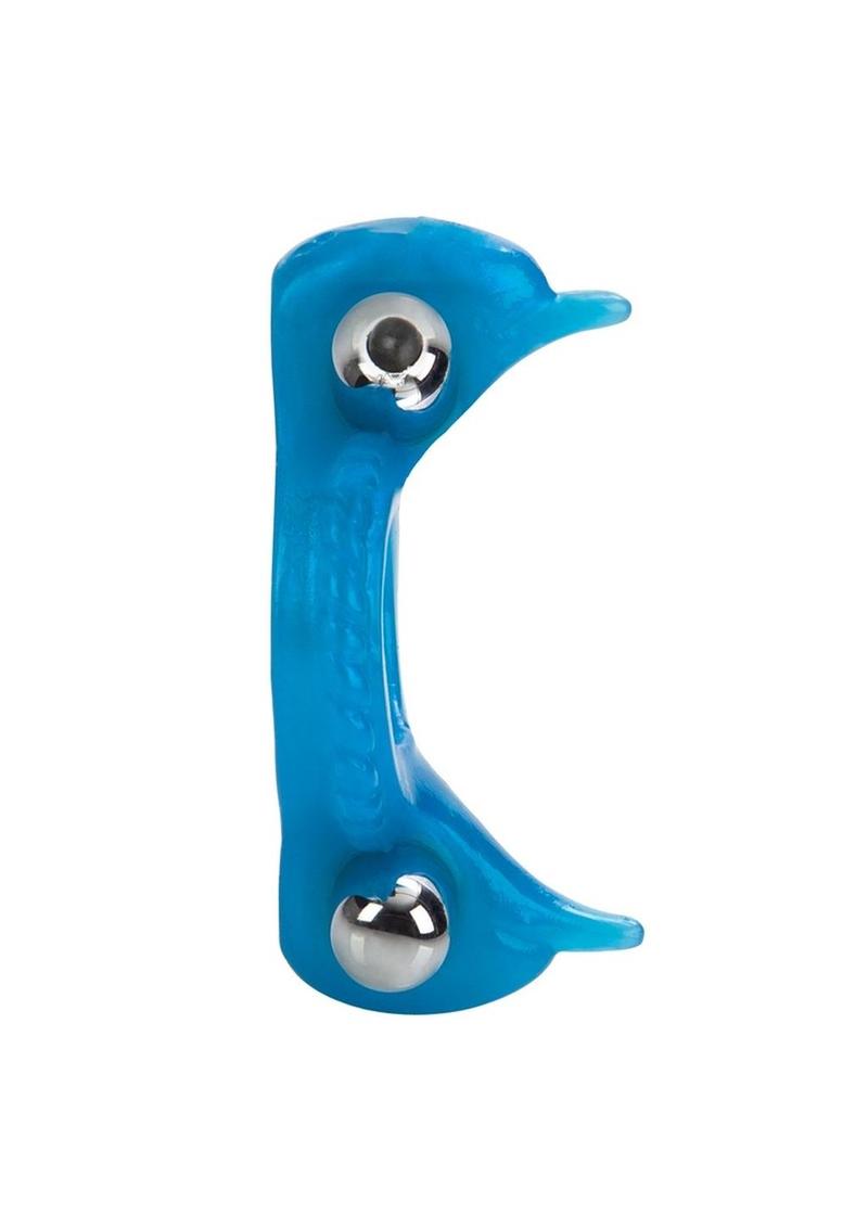 Double Dolphin Vibrating Ring with Clitoral Stimulation