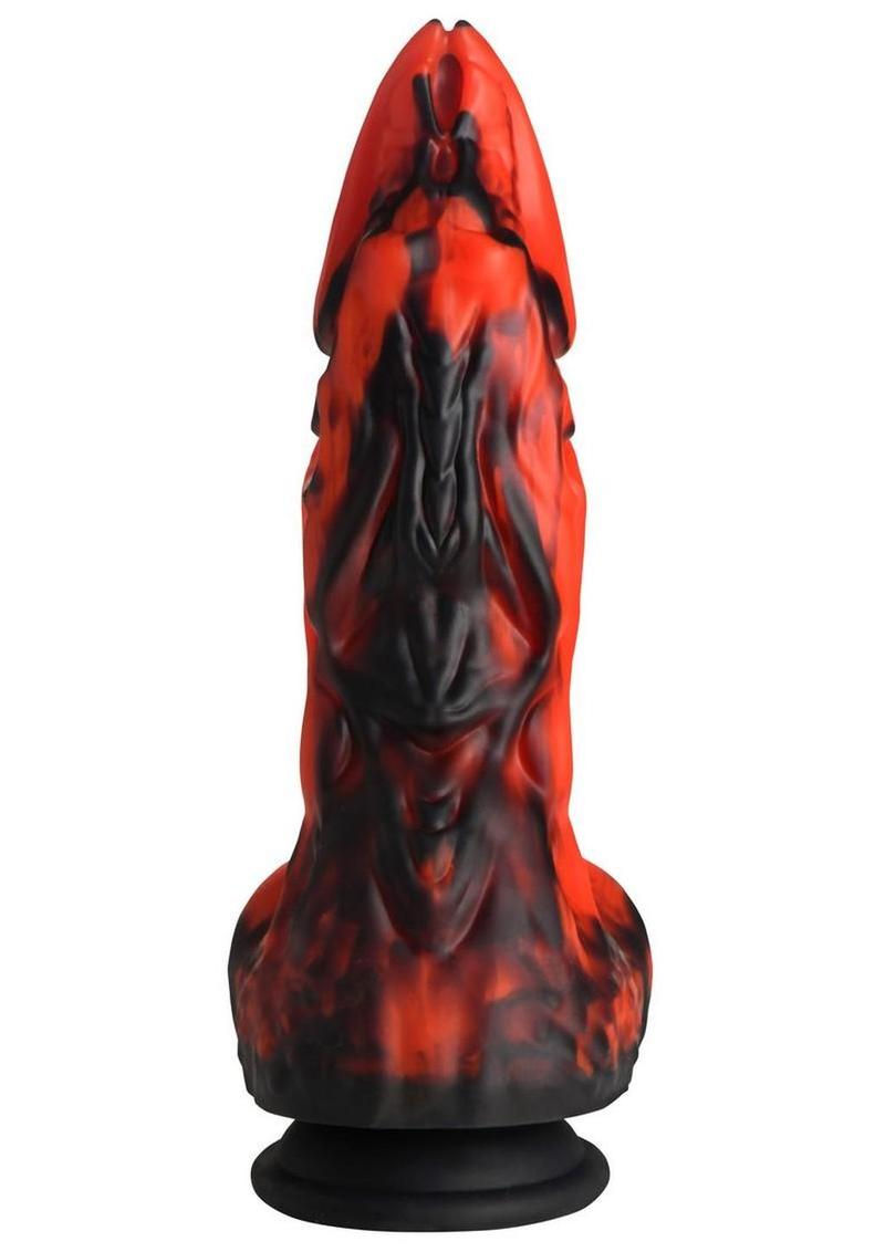 Dragon Thrust Rechargeable Silicone Thrusting and Vibrating Insertable