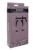 Edge Adjustable Door Restraints - Black