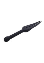 Edge Silicone Tawse - Black