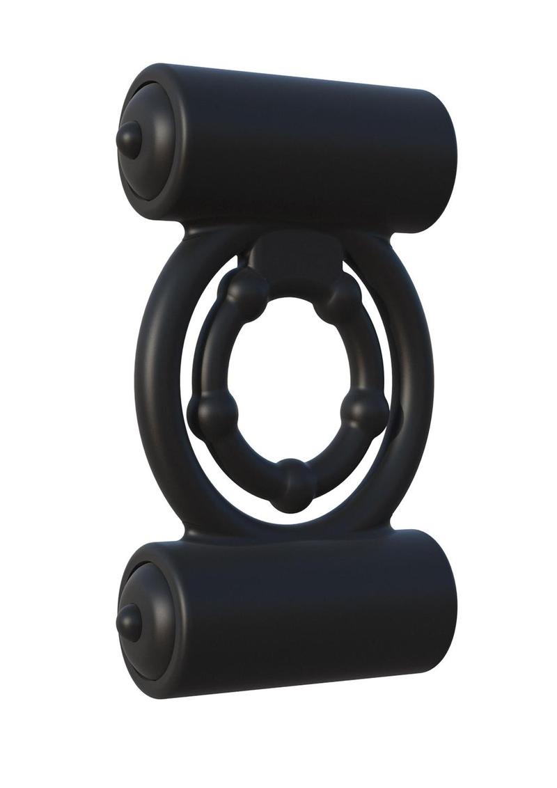 Fantasy C-Ringz Silicone Extreme Double Trouble Ring with Bullets