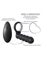 Fantasy C-Ringz Silicone Rechargeable Ring Double Penetrator with Remote Control