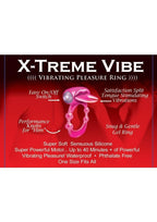 Forked Tongue Vibrating Silicone Ring Waterproof