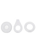 Fort Troff Raw Bundle C-Ring - Clear - 3pc/Set