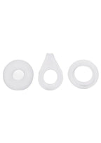 Fort Troff Raw Bundle C-Ring - Clear - 3pc/Set