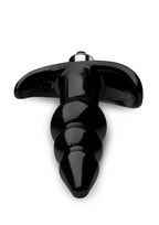 Frisky Bubbling Noir Ribbed Plug