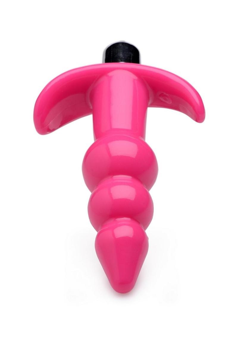 Frisky Bubbling Pink Ribbed Plug