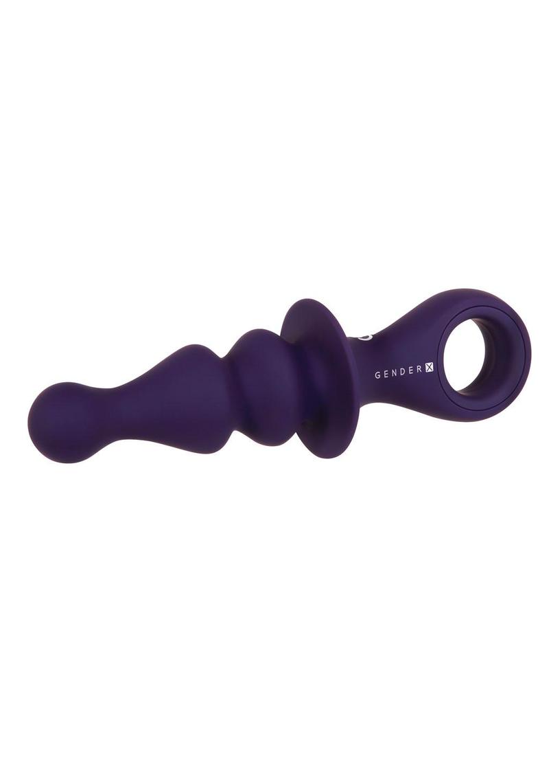 Gender X Ring Pop Rechargeable Silicone Vibrating Plug